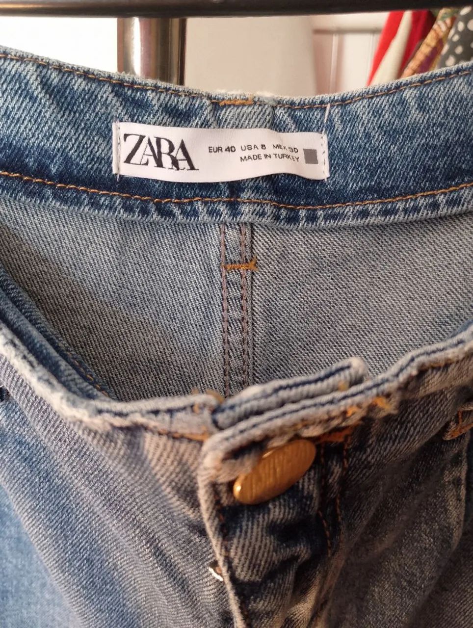 Calça jeans feminina ZARA - Foto 3