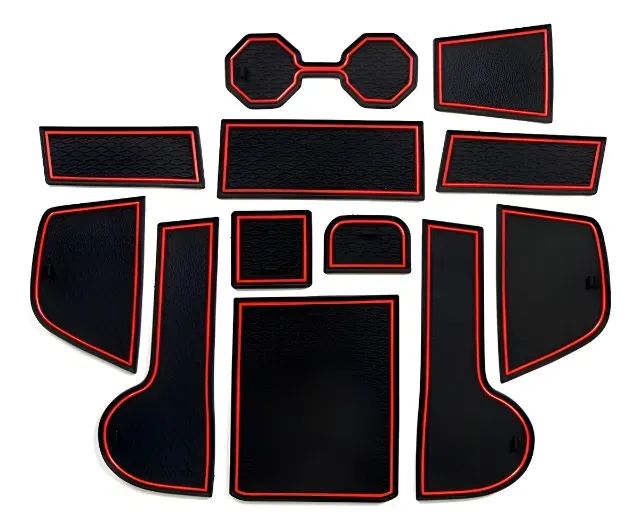 Jogo Tapetinho Painel Porta Objetos Nivus Polo Virtus Tapete - Foto 3