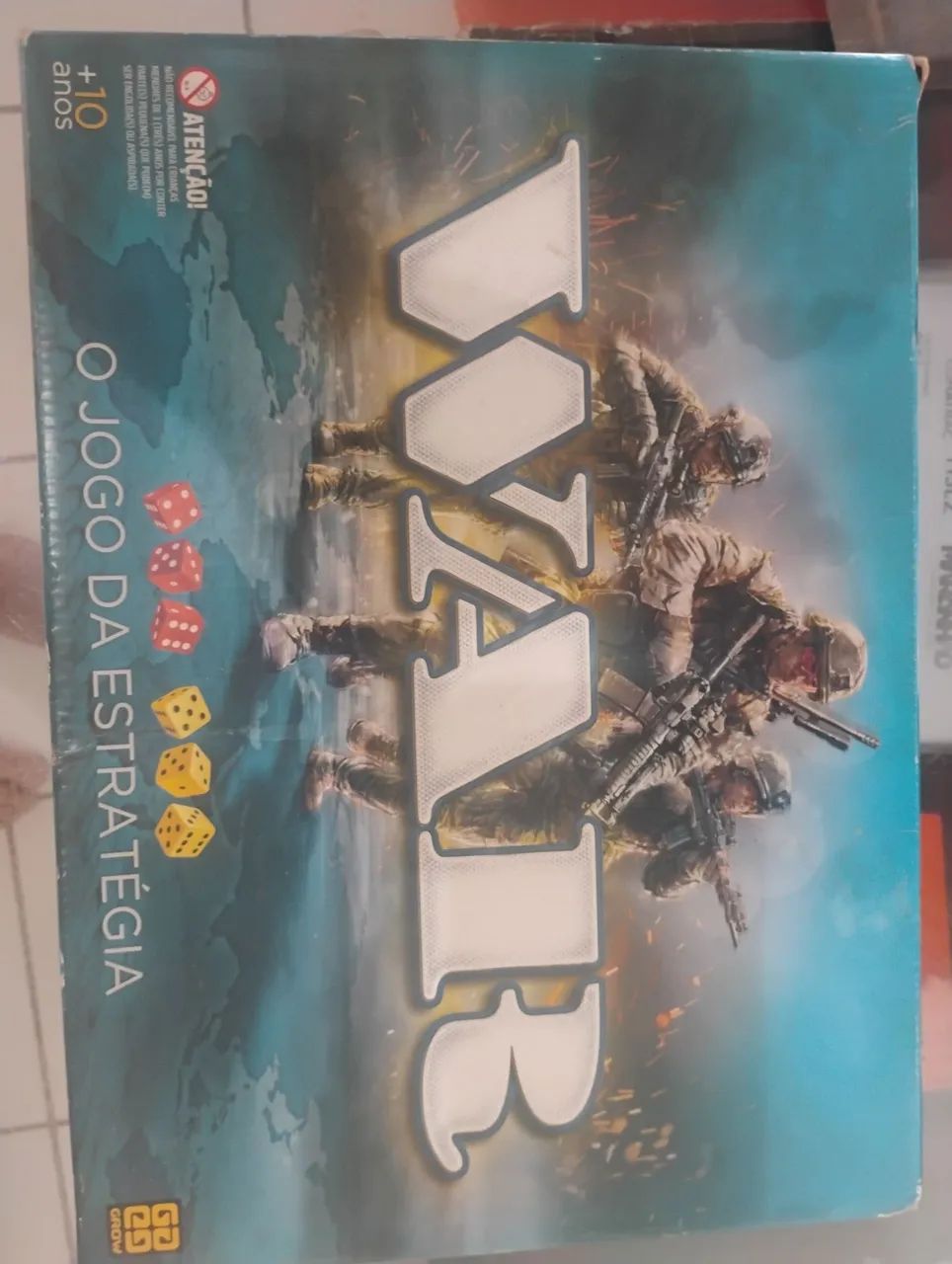 Vendo Jogo de Tabuleiro (war) - Foto 3