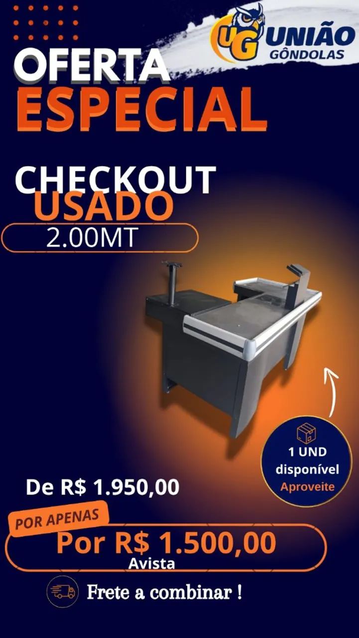 Checkout 1.50 e 2.00 MT  - Foto 2