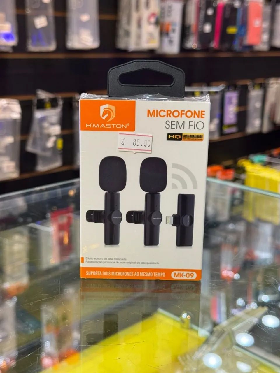 Microfone sem fio hmaston
