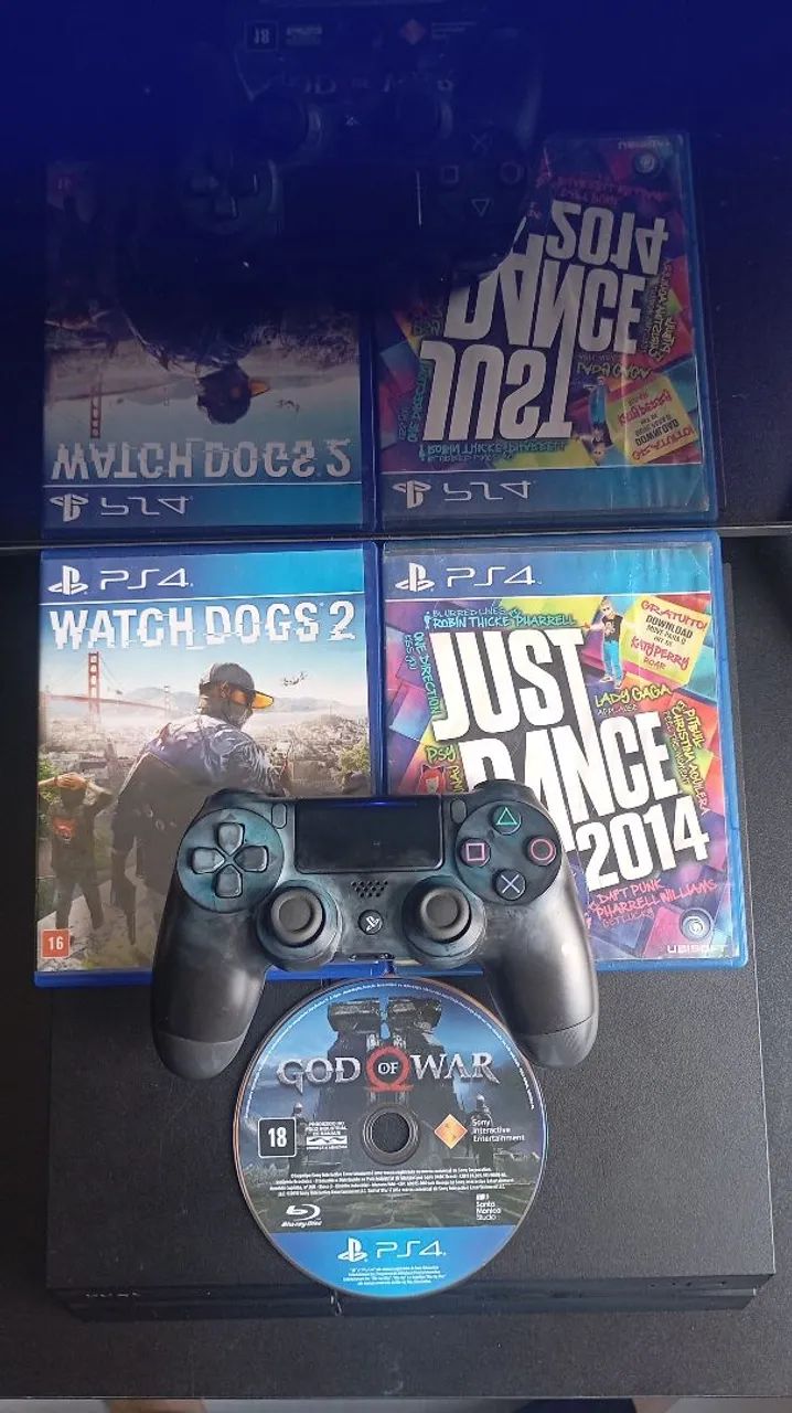 Ps4 com 3 jogos  - Foto 2