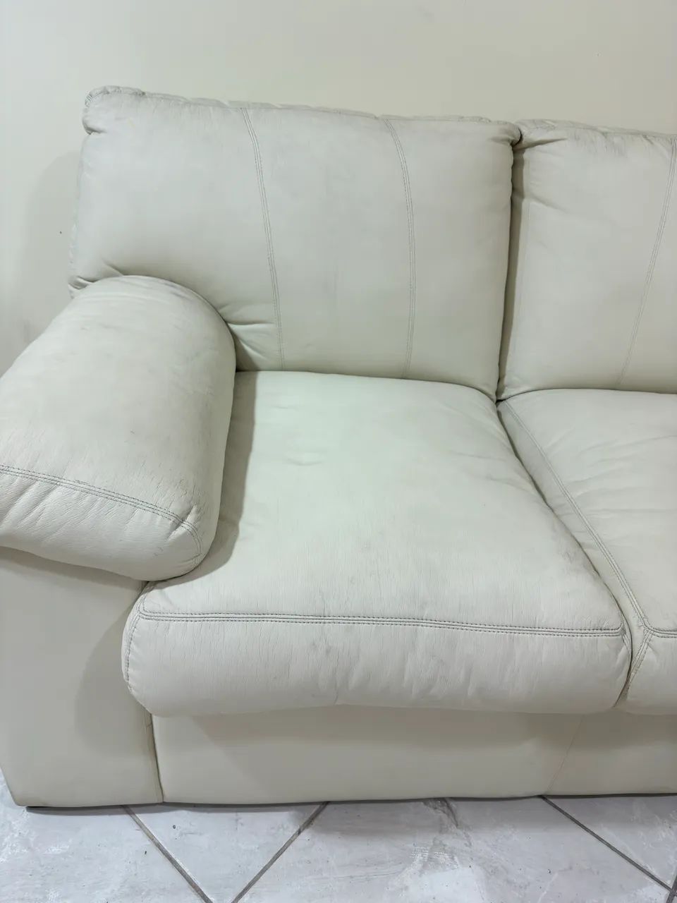 Sofá de 2 Lugares em courino - Foto 4