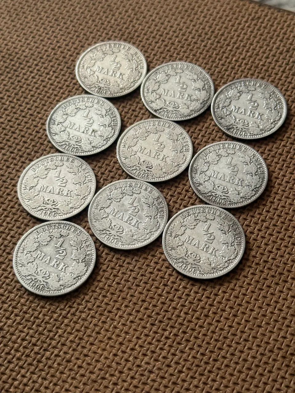 Moedas 1/2 mark - Foto 3