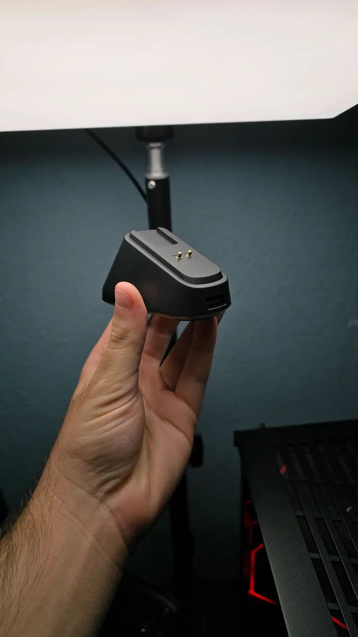 Delux M900 Pro com base de Carregamento com 8k de pollient  - Foto 4