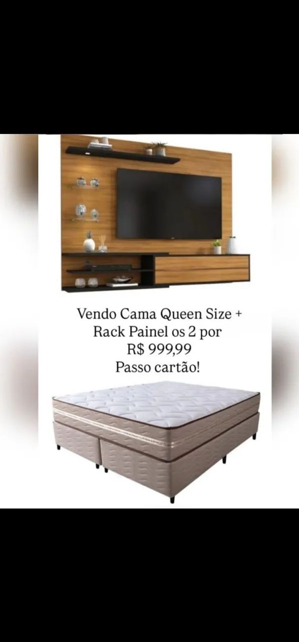 Cama e Rack 