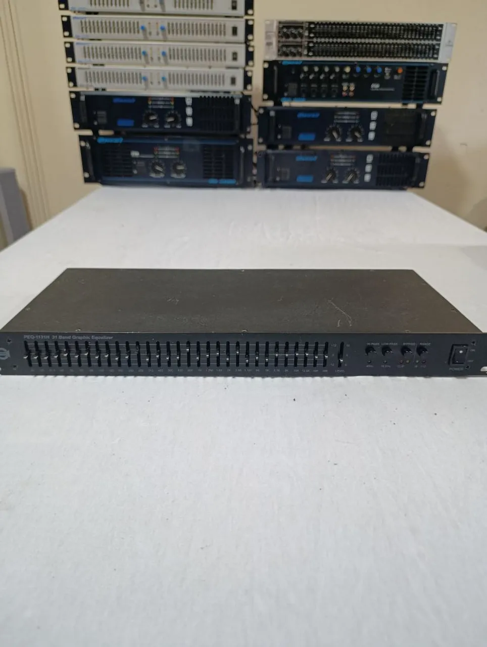 Cabeçote amplificador Gallien Krueger backline 600 para contra