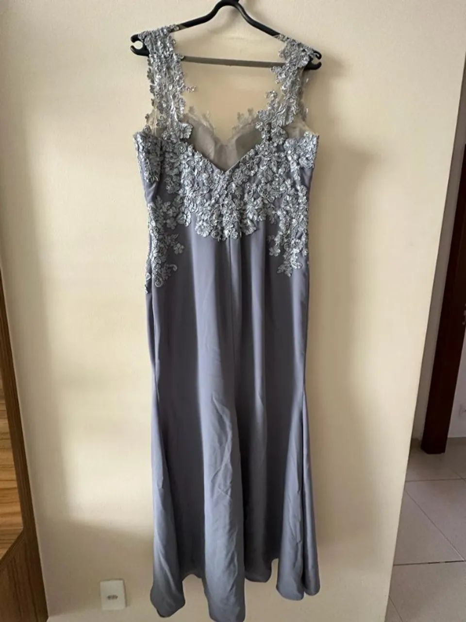 vestido longo social com renda - Foto 2
