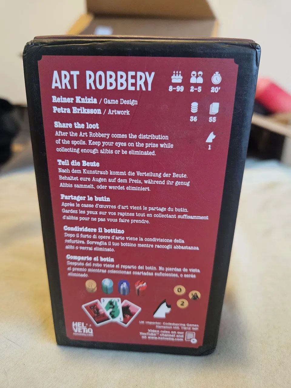 Art Robbery - Boardgame - Foto 2