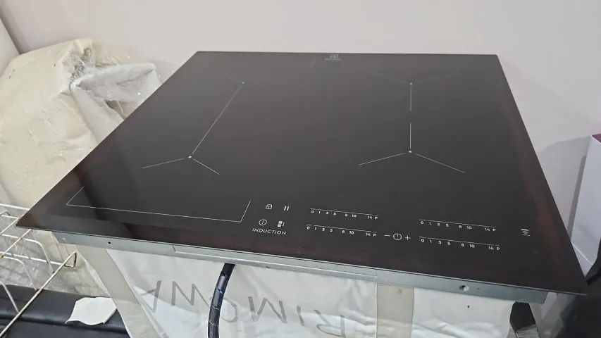 cooktop 4 bocas de indução electrolux experience com unicook e timer