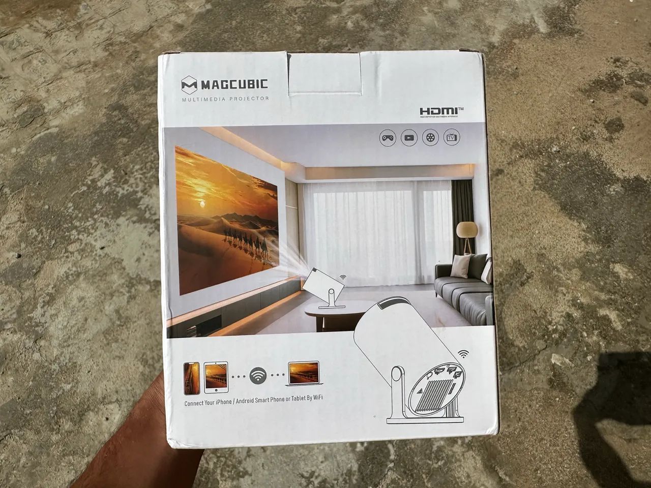 Projetor HY-300 PRO MAGCUBIC!! LACRADO!! PROMOÇÃO!! - Foto 4