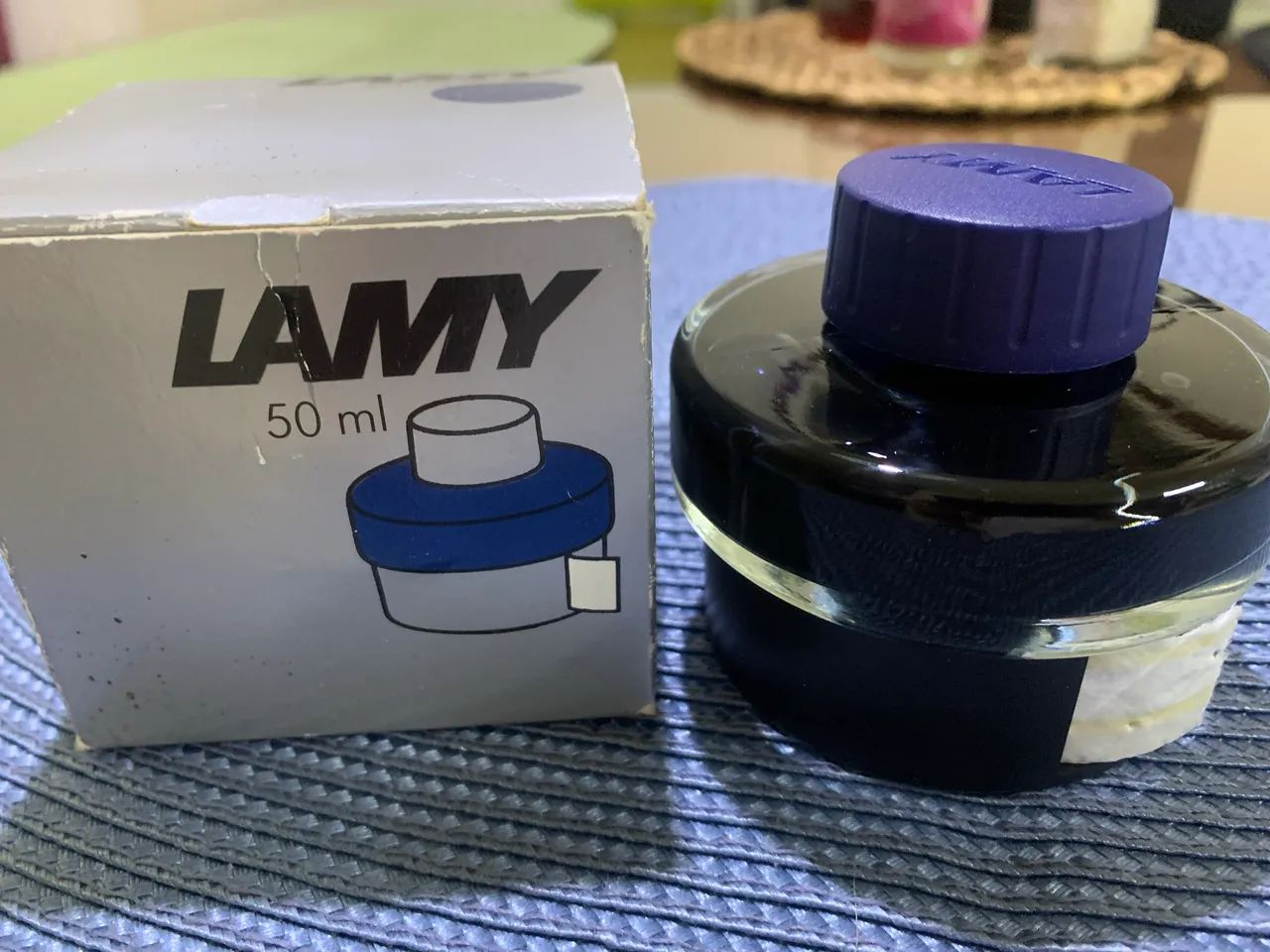Refil Lamy Garrafa De Tinta Azul - Foto 3