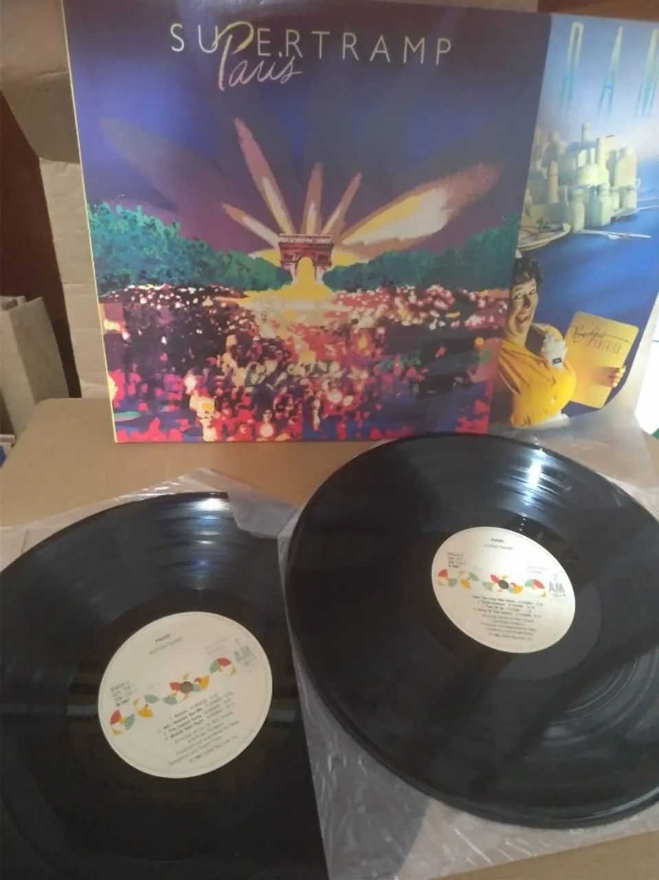 Box com 3 álbuns de vinil - Supertramp - Foto 2
