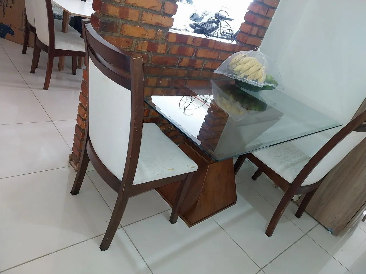 Mesa de jantar 4 lugares com cadeiras - Foto 2