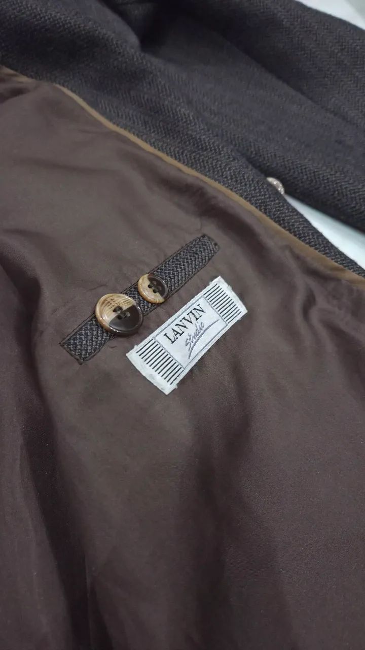 Blazer Lanvin lã Virgem Vintage - Foto 3
