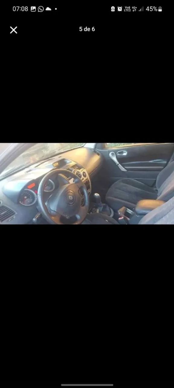 Renault Megane Megane Sedan Dynamique Hi-Flex 1.6 16V 2008