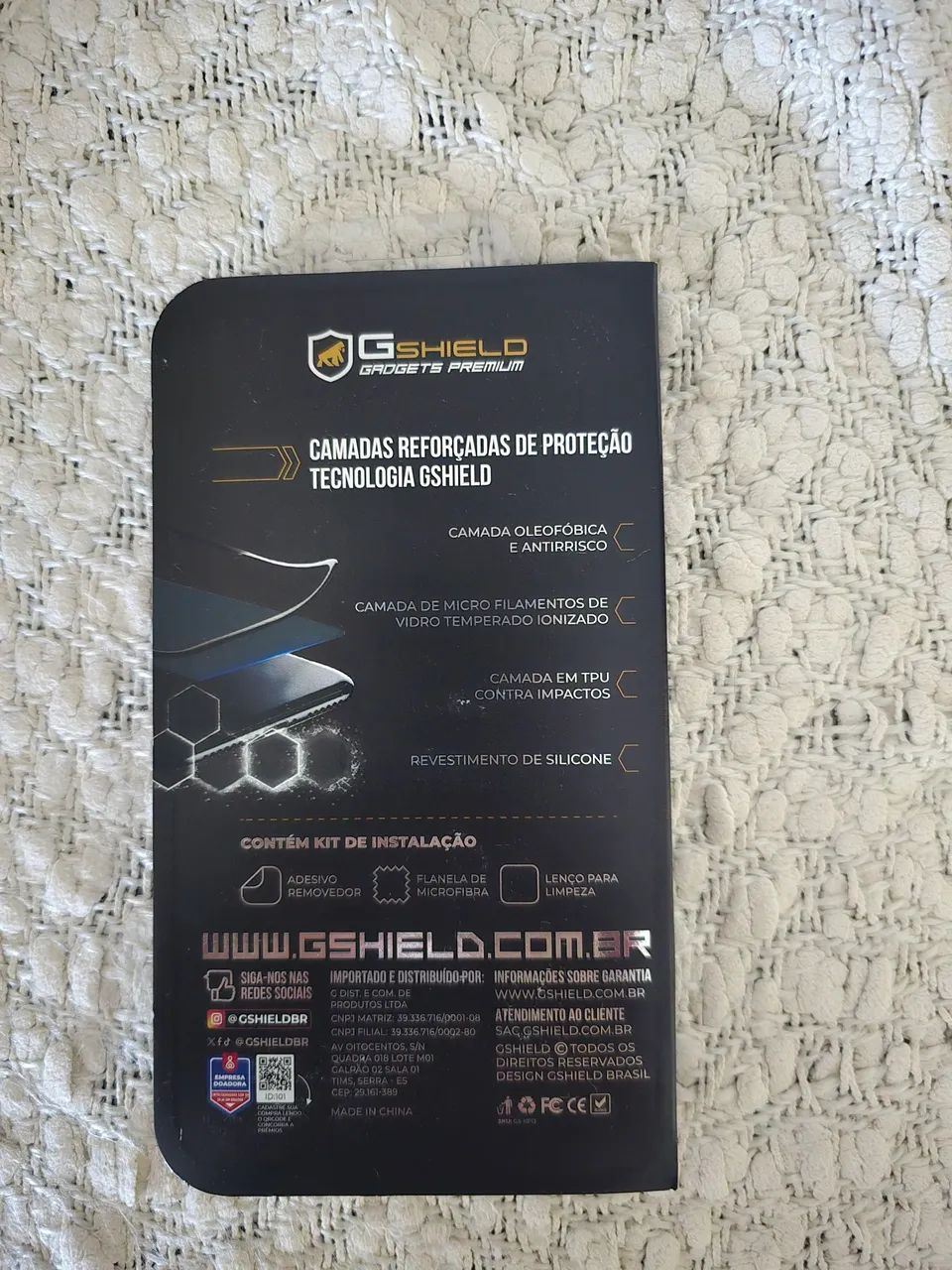 Película de vidro Defender Glass Gshield para iphone 12 mini - Foto 2