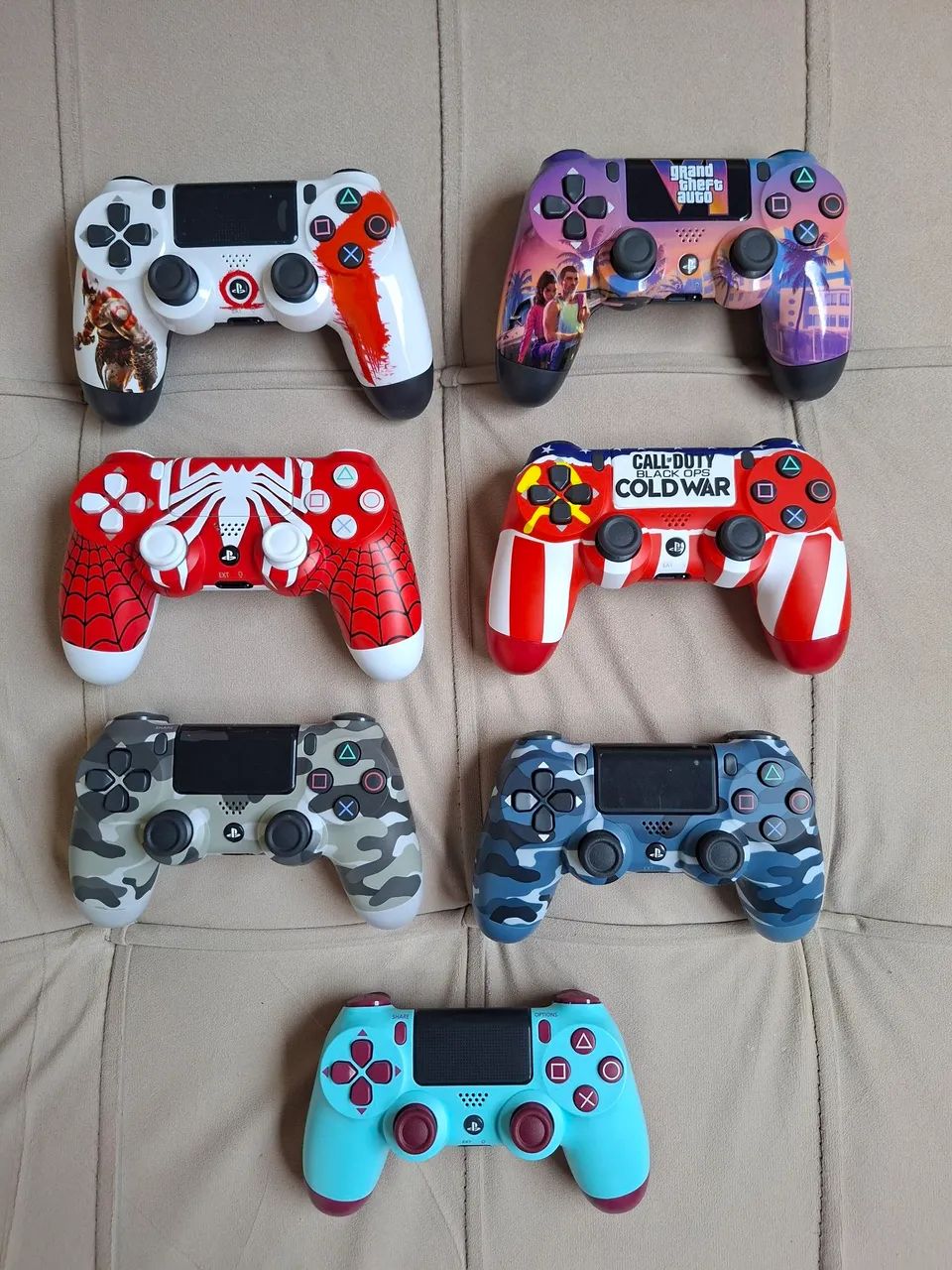 Controles de ps4 Bluetooth personalizados