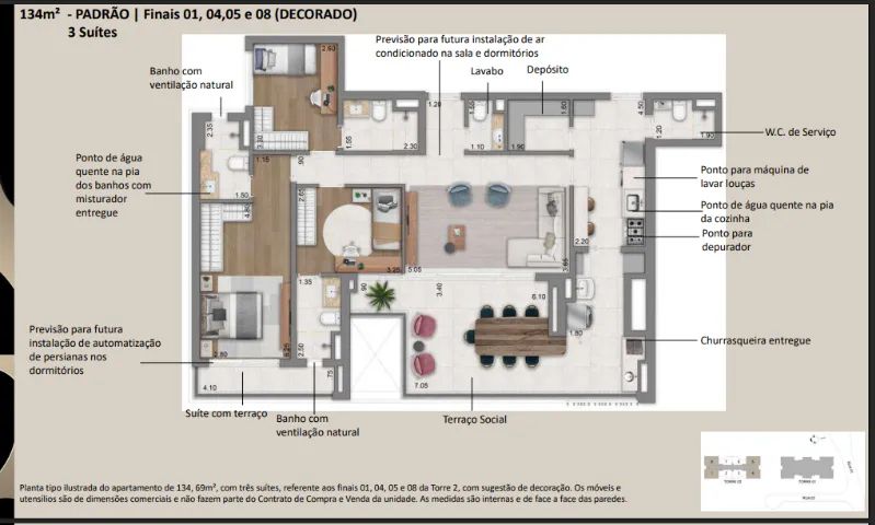 Eden Park by Dror | 134m² | 3 Suítes | Planejados Pagos - Foto 2