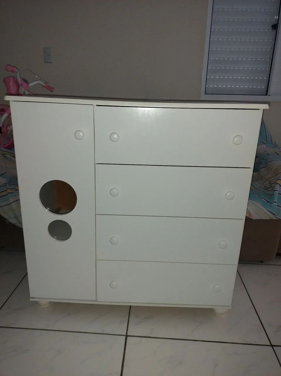 Cômoda unissex infantil 