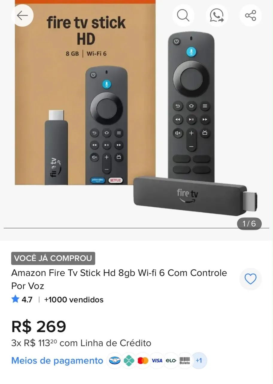 Fire tv Stick  - Foto 3