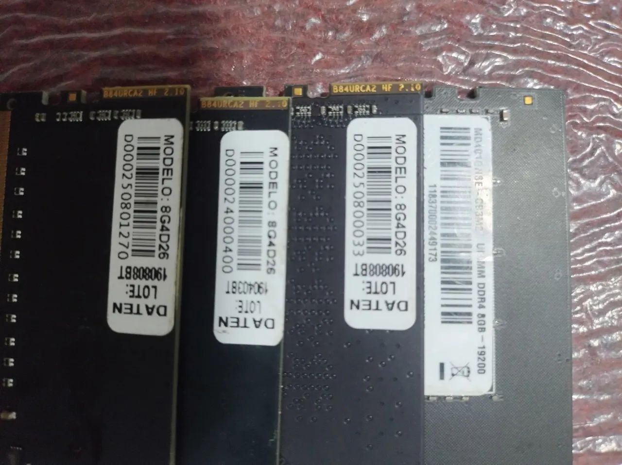 Memória DDR4 8GB  (UNIDADE)
