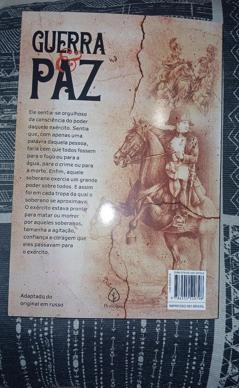 Guerra e paz - livro - Foto 2