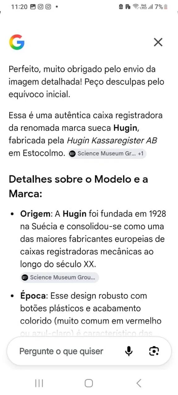 Autentica caixa Registradora HUGIN - Foto 5