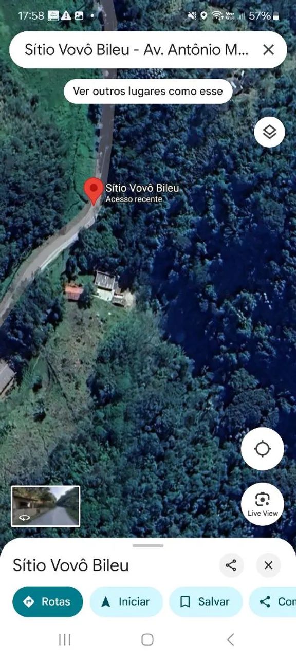 Lindo Sítio em meio a natureza 