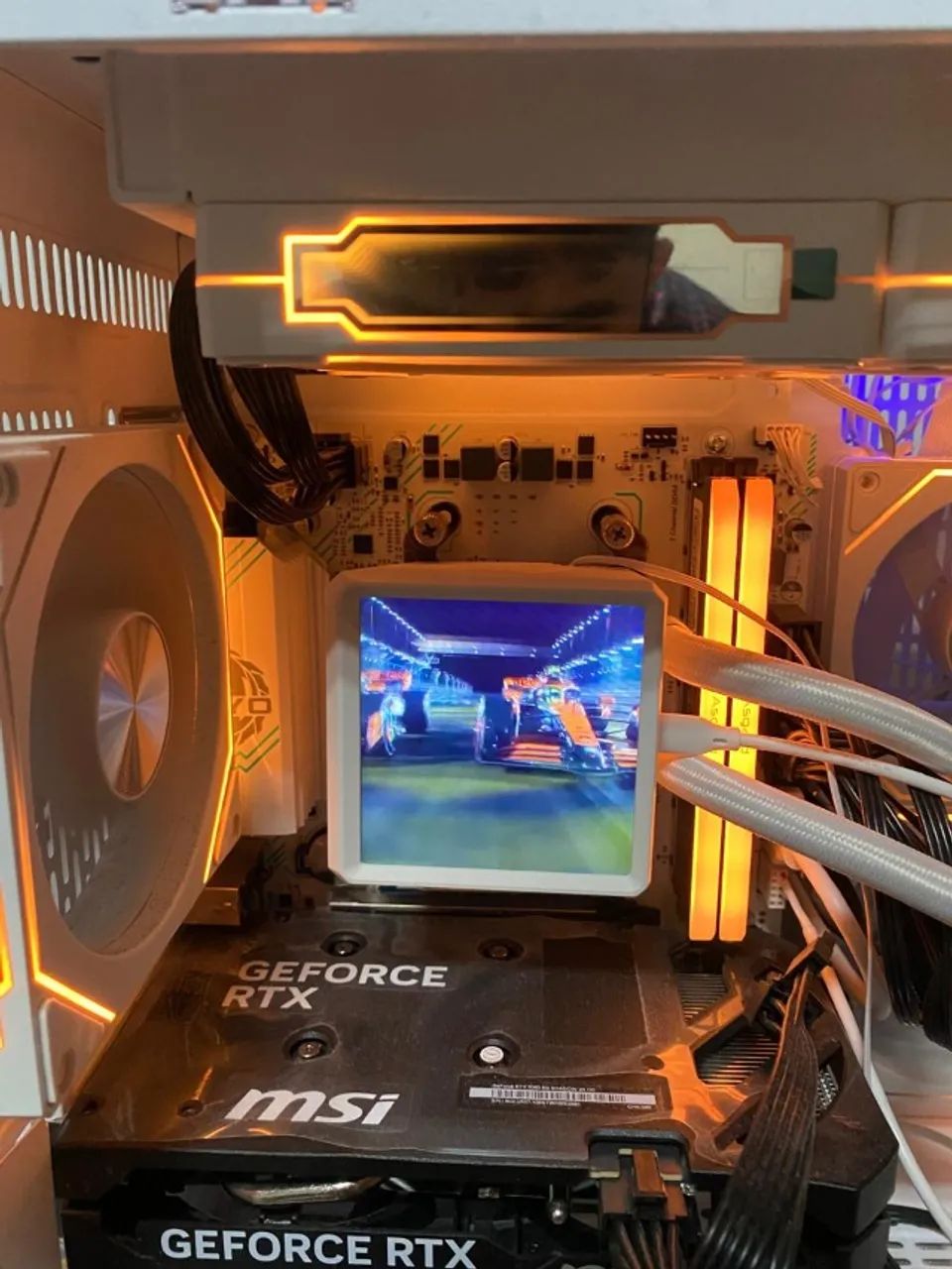 PC GAMER FULL WHITE 5060 RYZEN 7 5700X 32 GB RAM - Foto 2