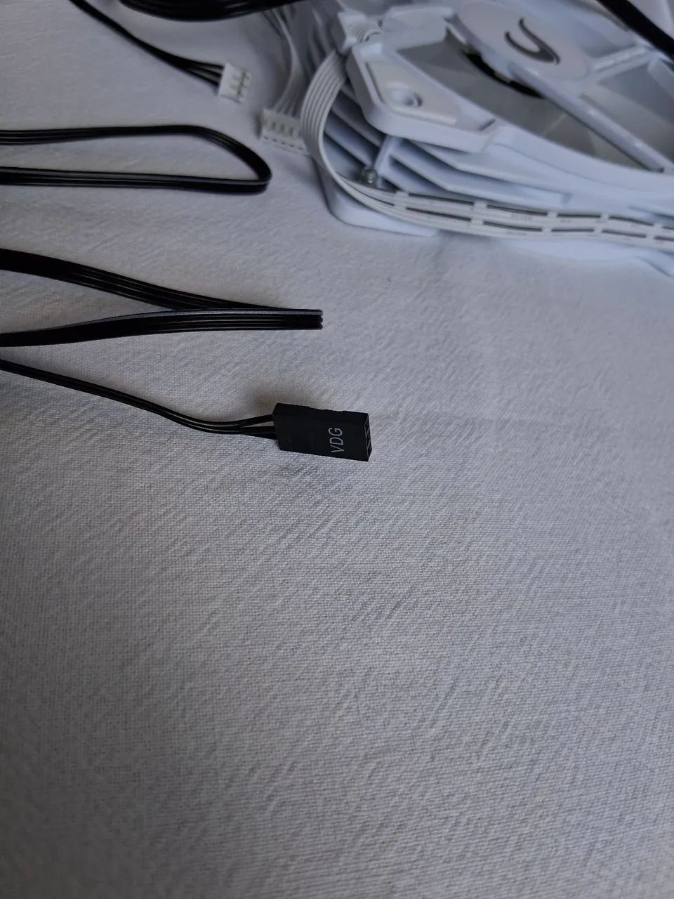 Kit Fans ARGB Brancas - Foto 4