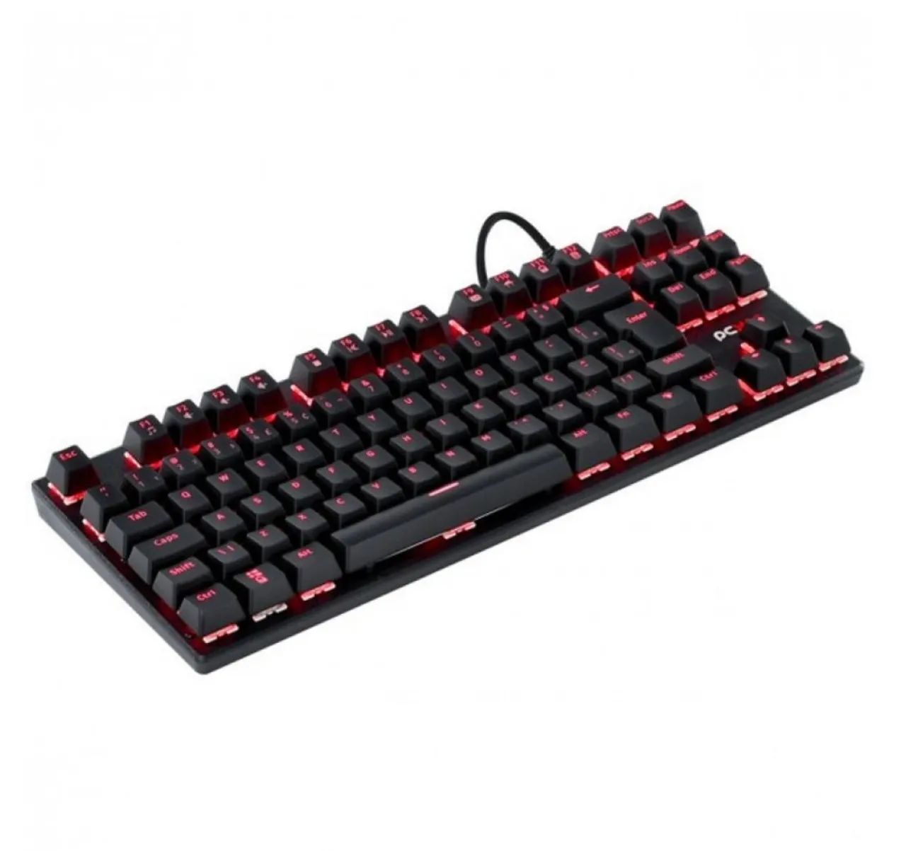 Teclado Mecânico Gamer Pcyes, led vermelho - Foto 3