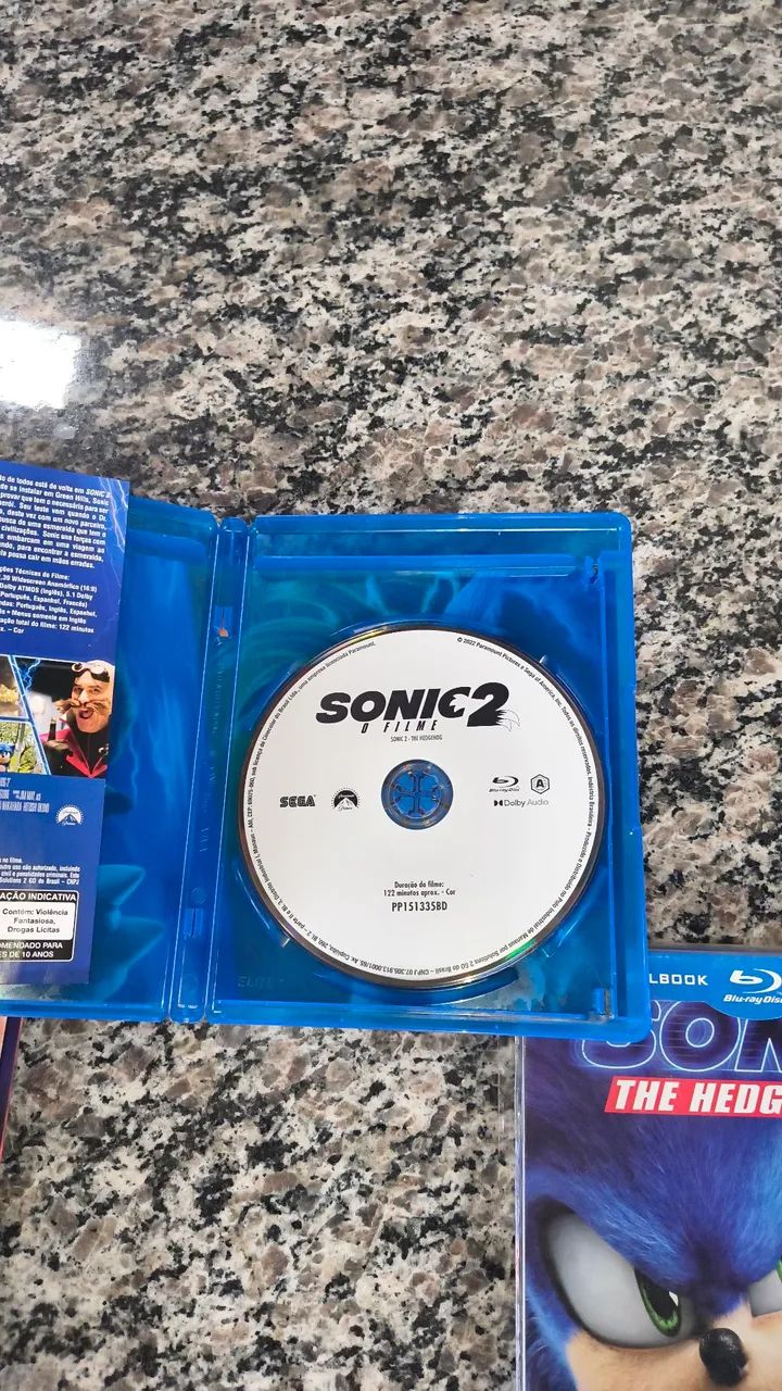 Stellbook+Blu-ray Sonic 1 e 2 - Foto 4