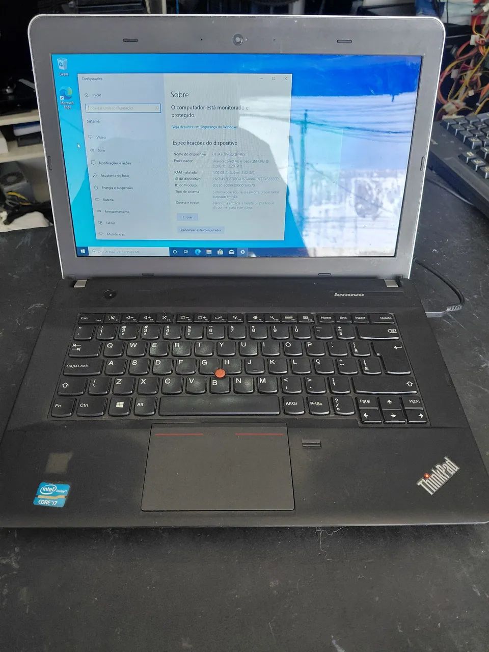 NOTEBOOK LENOVO I7 PRA SAIR LOGO!! - Foto 4