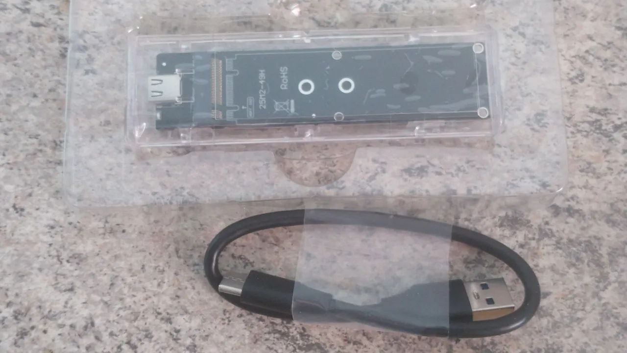 Case para SSD M2 NGFF USB 3.1 - Foto 2