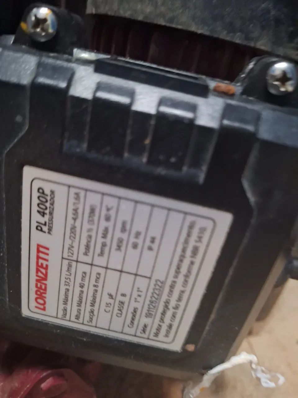 Pressurizador Lorenzetti PL 400 P