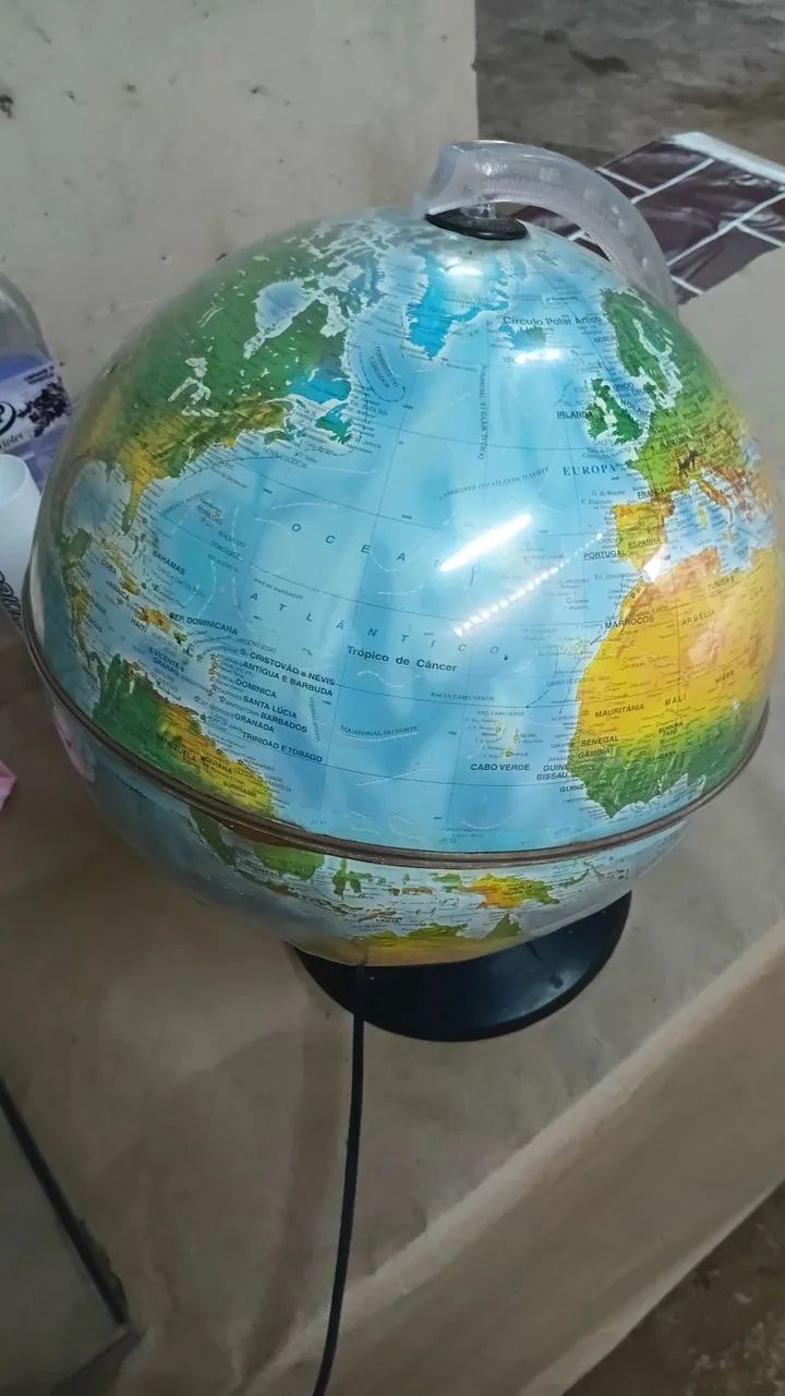 Abajur Globo terrestre  - Foto 5