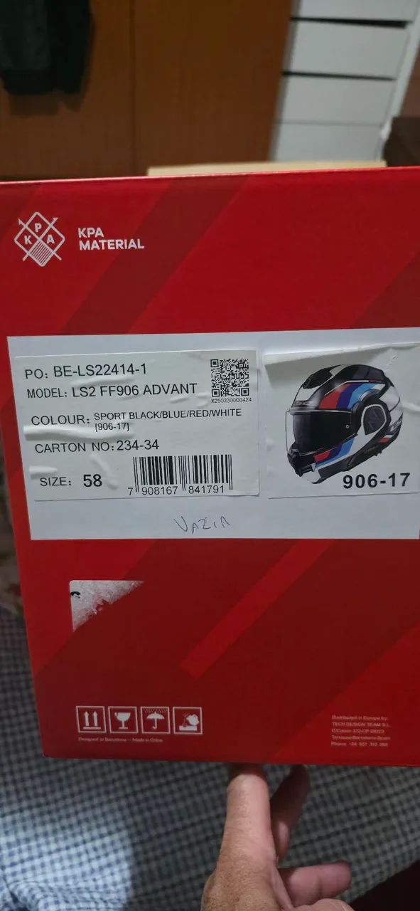 Capacete ls2 