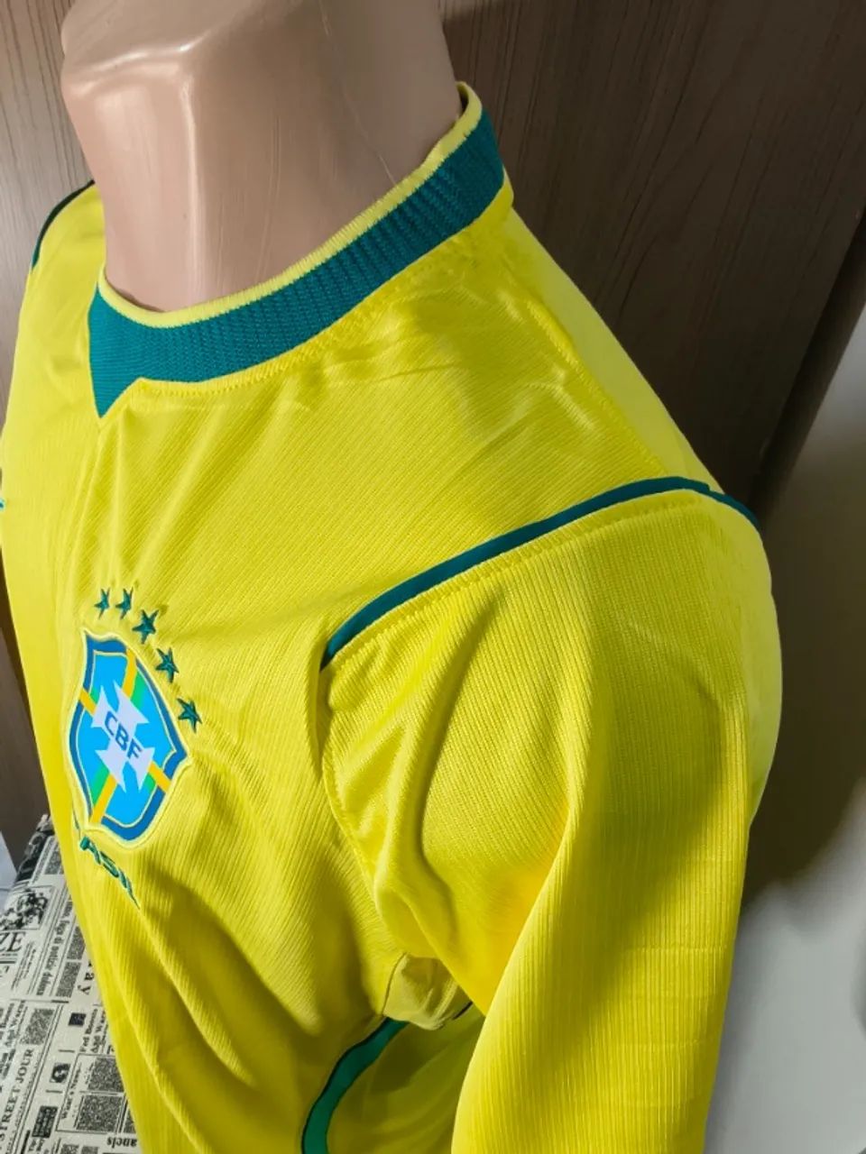 Camisa Seleção Brasileira Home 2016 - Foto 2