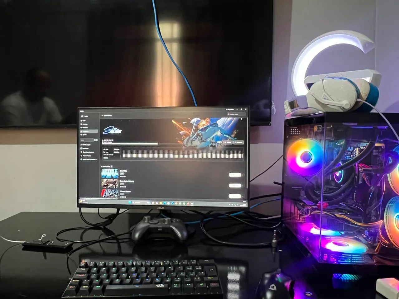Troco Pc gamer Ryzen 5600g rtx 5060 8 gb oc  - Foto 2