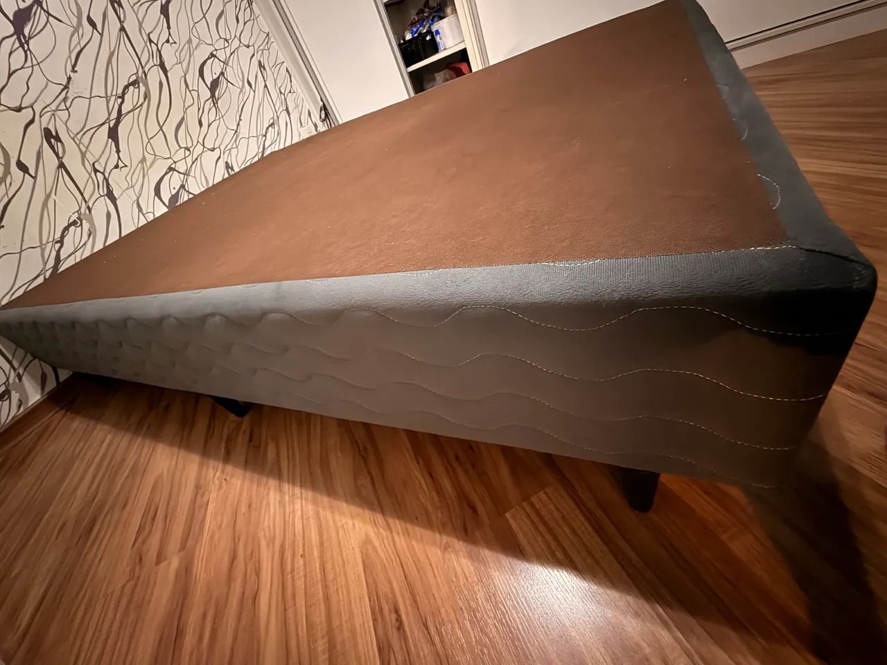 Cama Box casal Ortobom super conservada - Foto 3