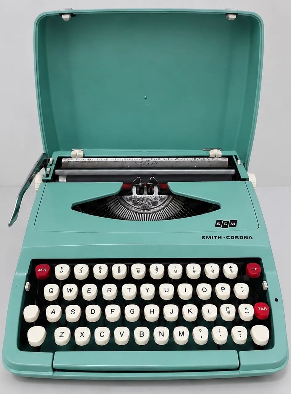 Máquina de datilografia smith Corona original, funcionando perfeitamente 