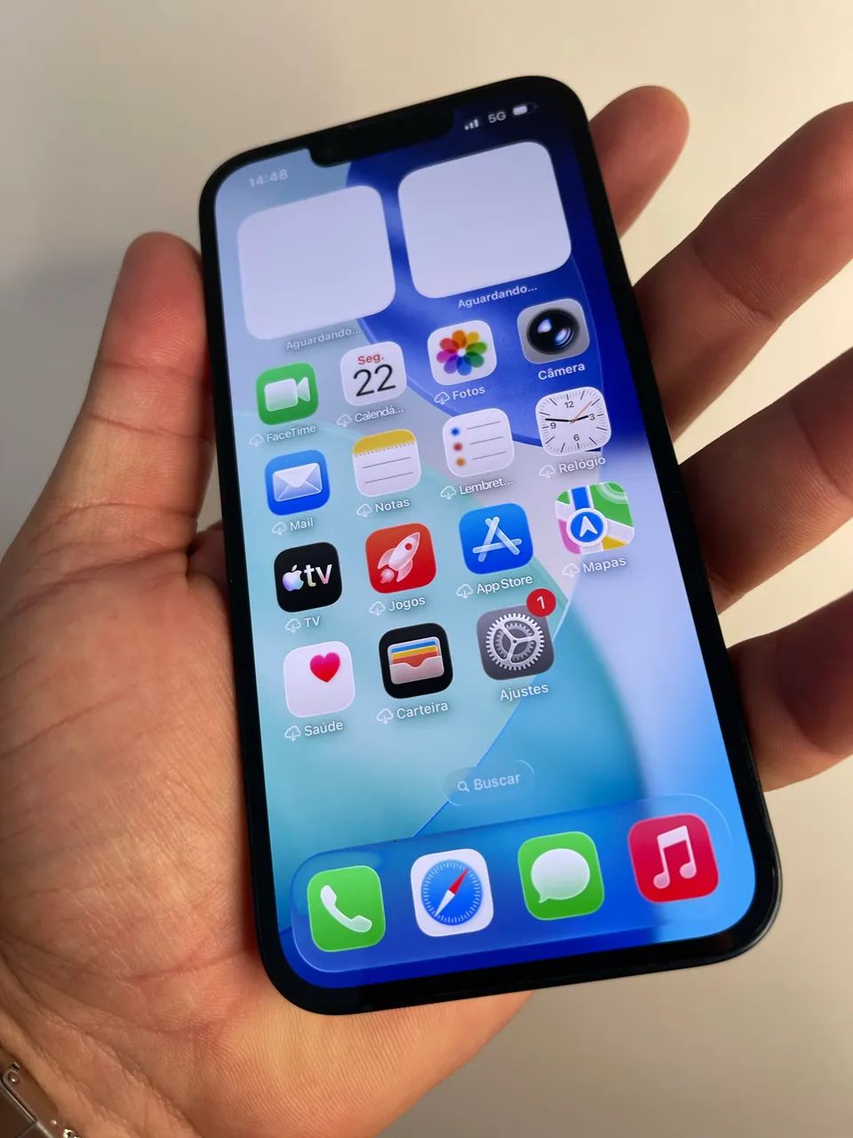 Iphone 14 5G 128gb Black Completo Troco ou vendo - Foto 3