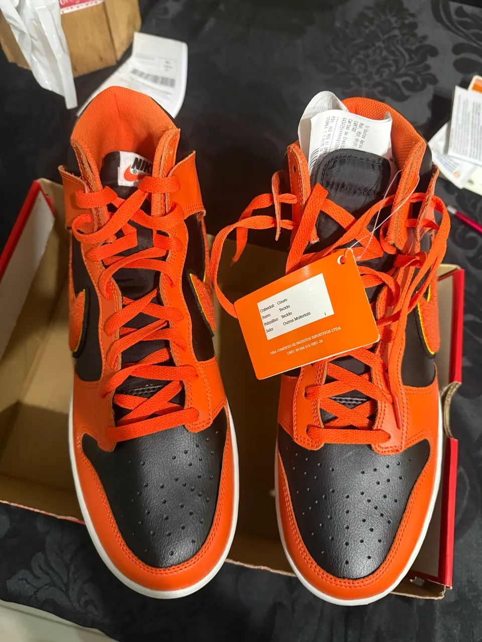 Nike Tênis Dunk Hi Retro University