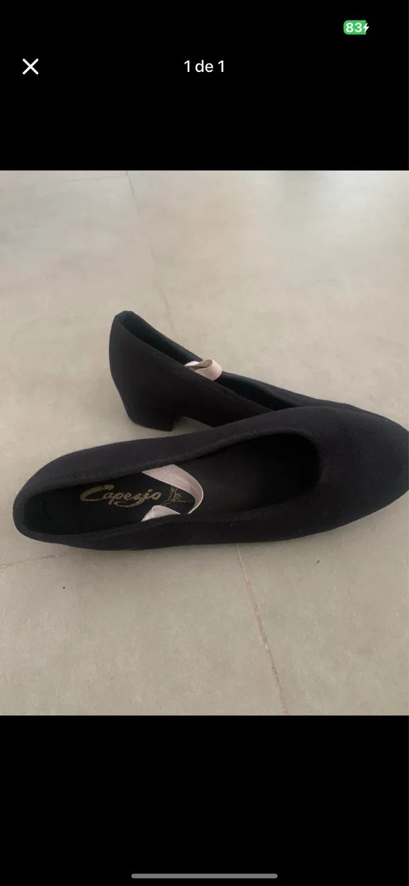 Sapatilha capezio 37 