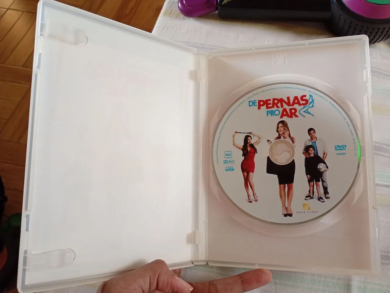 DVD filme De Pernas pro Ar - Foto 3