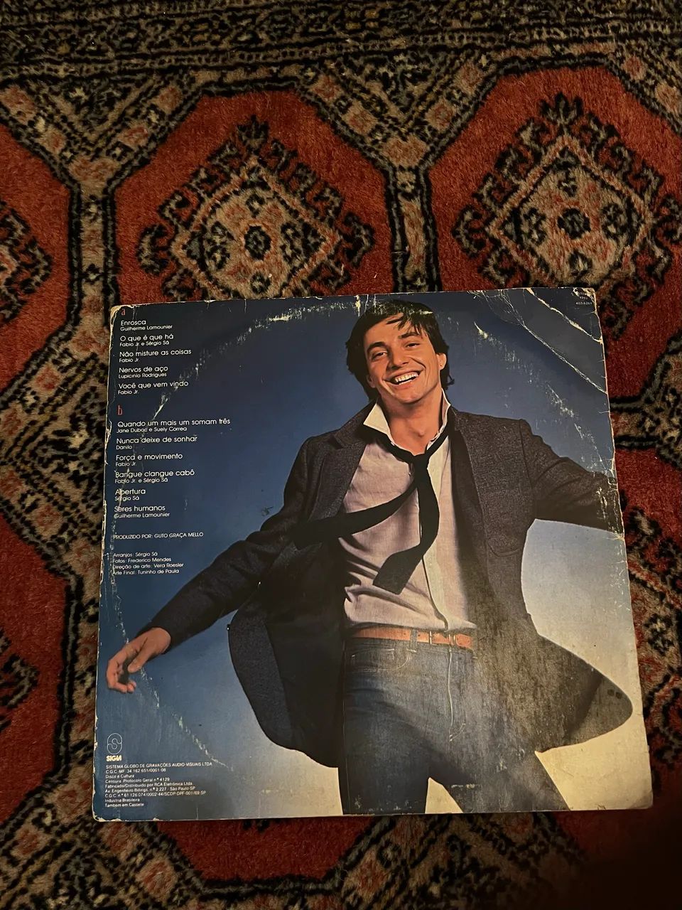 Lp- Fábio Jr. - 1982 (Disco/Vinil) - Foto 2