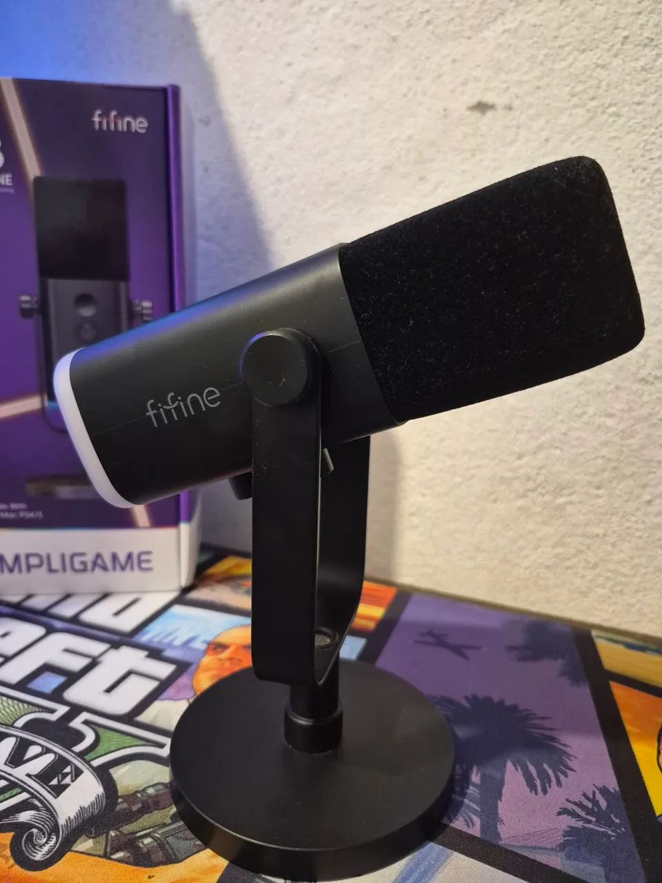 Microfone Fifine AM8 Ampligame Novo  - Foto 3