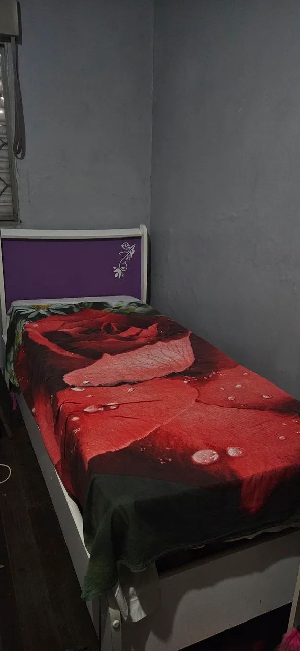 vendo cama solteiro