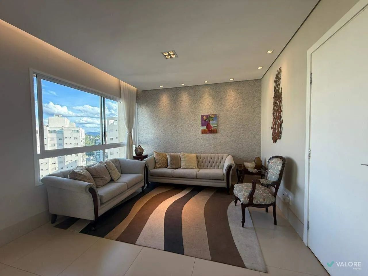 Apartamento 3 suítes com 3 vagas, mobiliado, Vila da Serra  Nova Lima - Foto 2